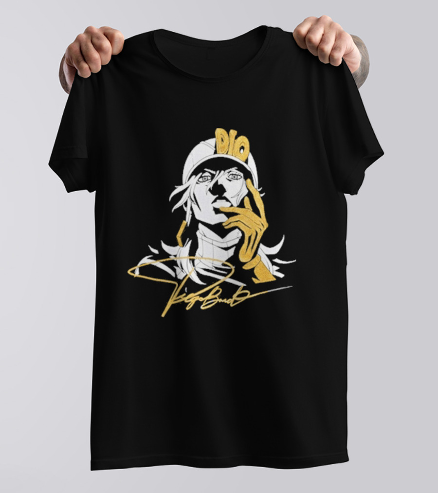 Hobby Genki Diego Dio Jojos Bizarre Adventure Signature T-Shirt