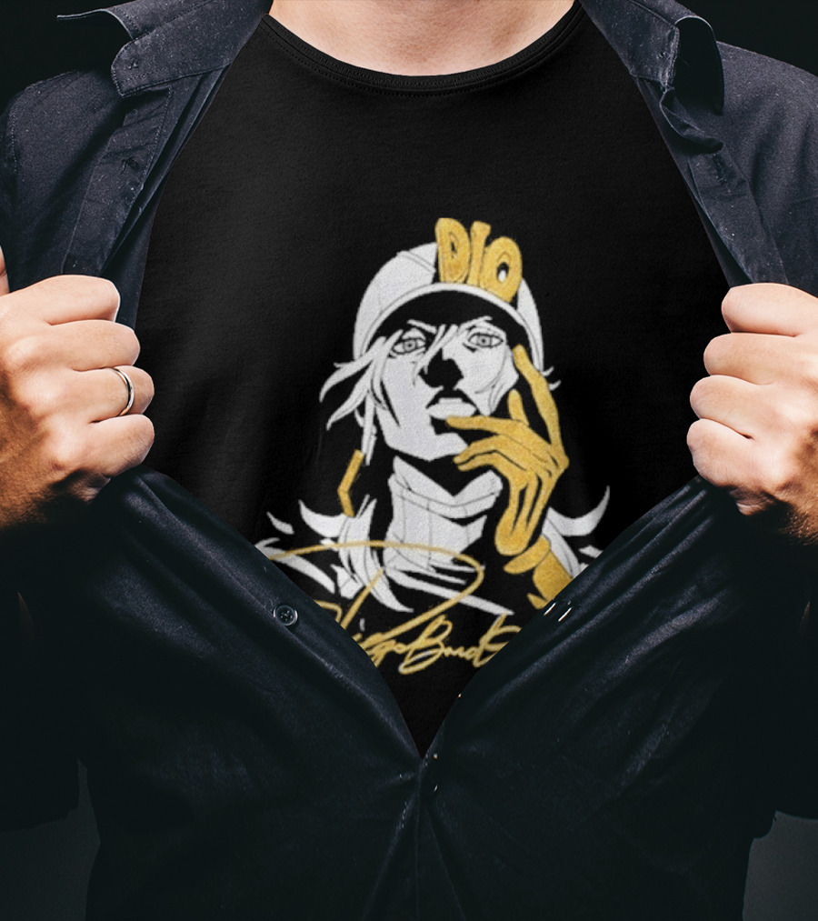 Hobby Genki Diego Dio Jojos Bizarre Adventure Signature T-Shirt