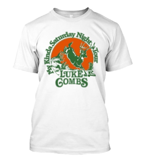 Luke Combs My Kinda Saturday Night Deer Tour 2026 T-Shirt