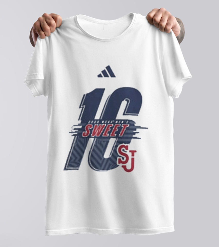 St. John's University Men's Basketball Sweet 16 SJ 2026 T-Shirt