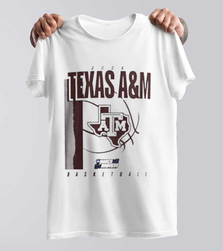 Texas A&M Aggies 2026 March Madness Basketball Tournament T-Shirt