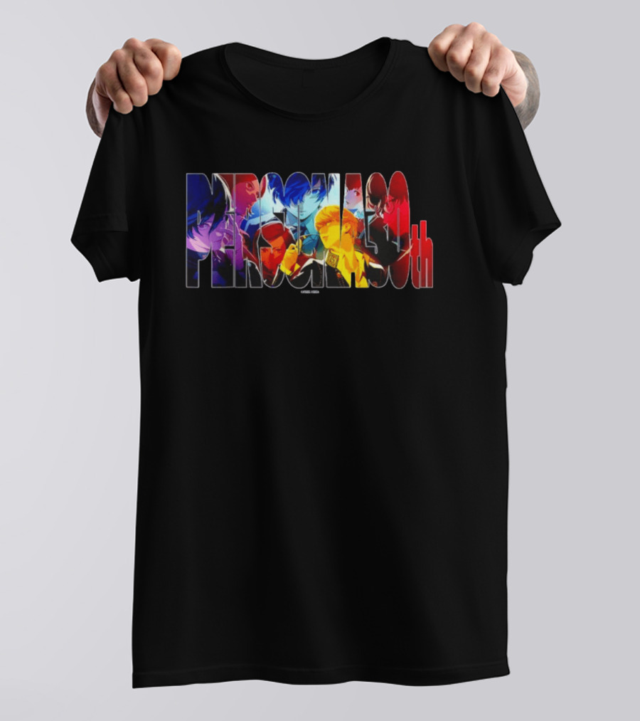 Persona 30th Anniversary Protagonist Series Atlus T-Shirt