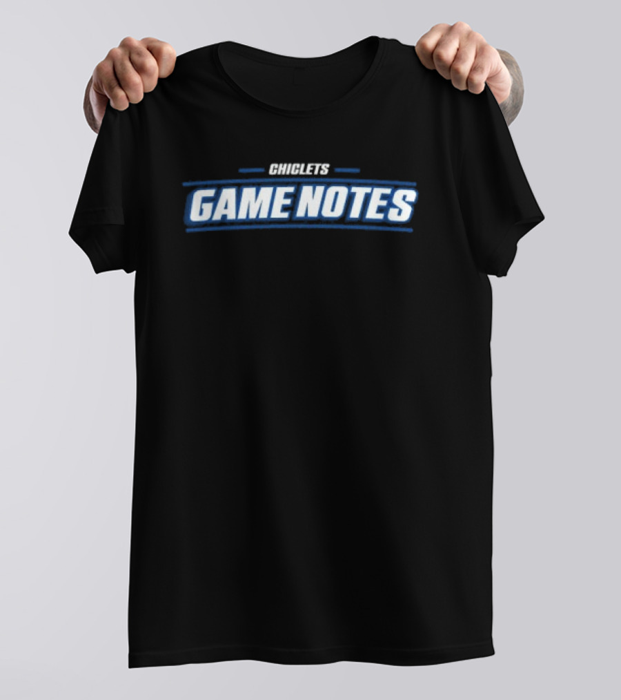 Chiclets Game Notes T-Shirt