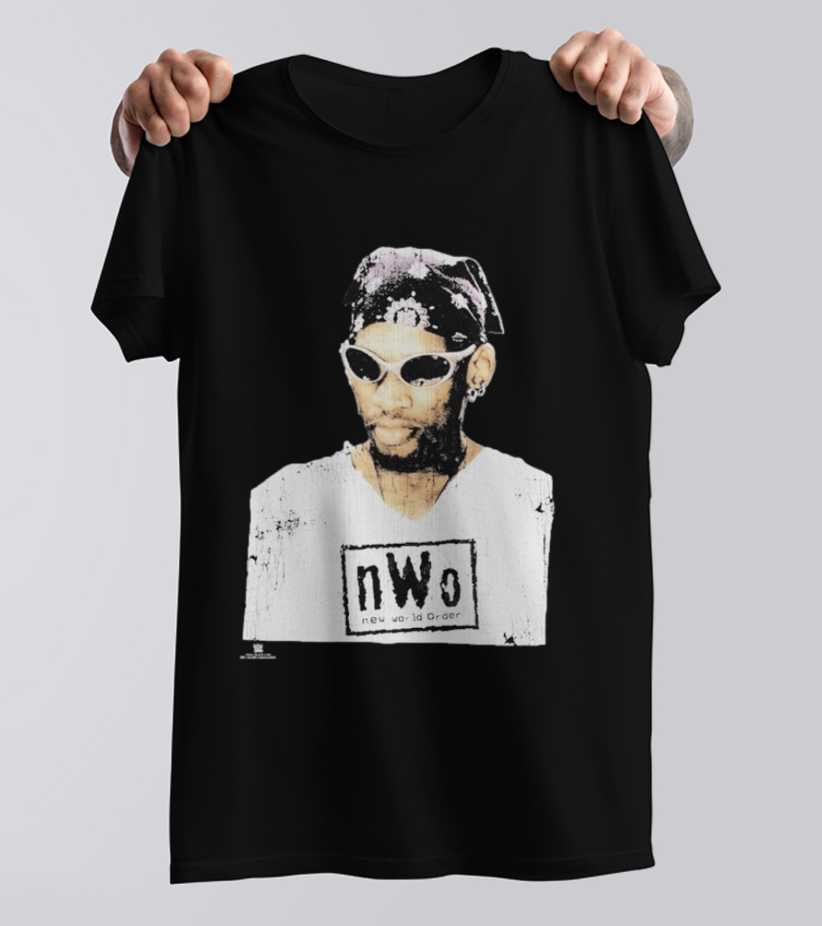 Dennis Rodman NWO New World Order Snow Wash T-Shirt