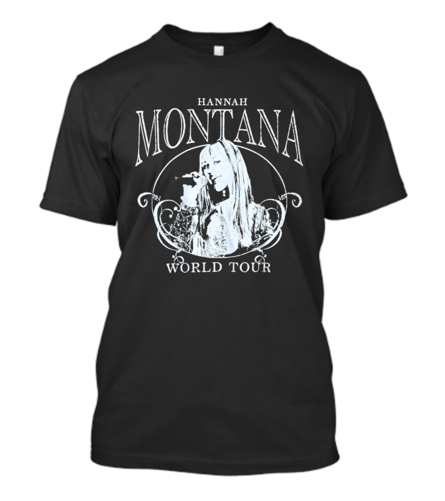 Hannah Montana World Tour Vintage Concert T-Shirt