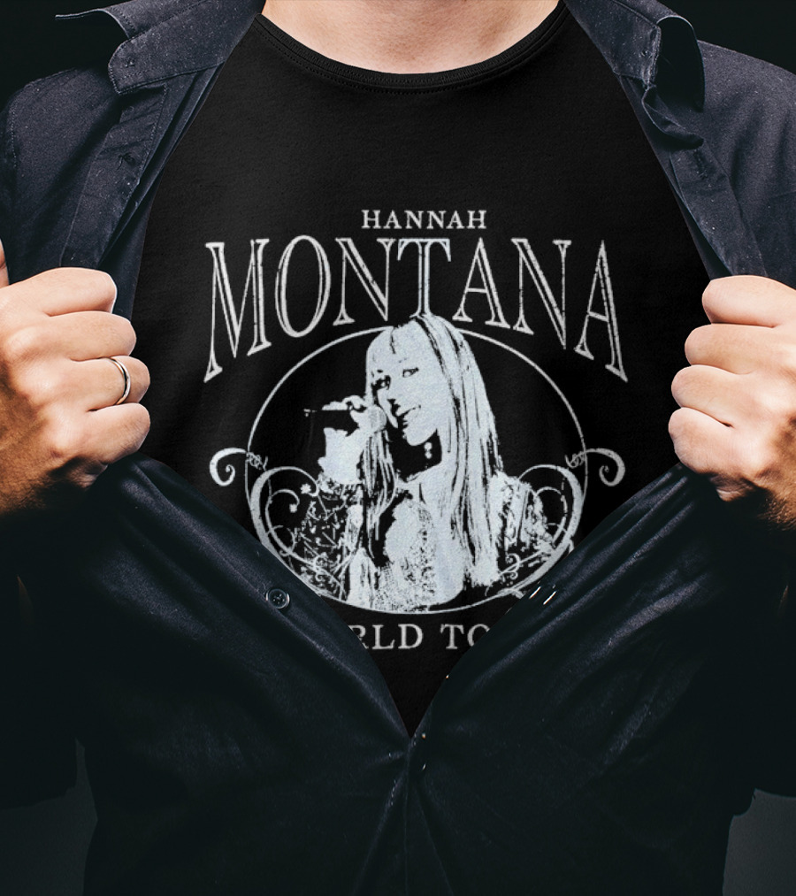 Hannah Montana World Tour Vintage Concert T-Shirt