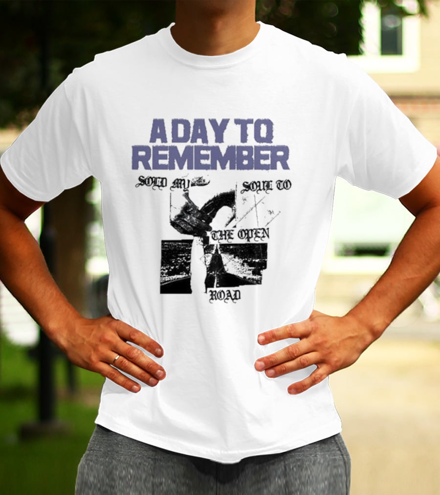 A Day To Remember Downfall Speak Of The Devil Tour 2009 Outline Alive God T-Shirt