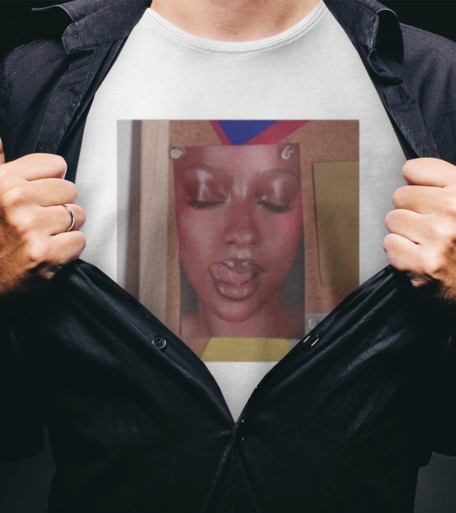 Candy Justine Skye Album Artwork With Portrait And Corkboard Accents T-Shirt