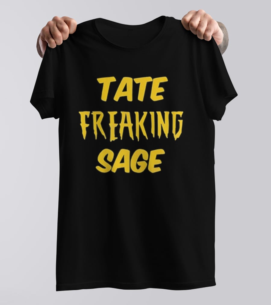 Tate Freaking Sage Bold Yellow T-Shirt
