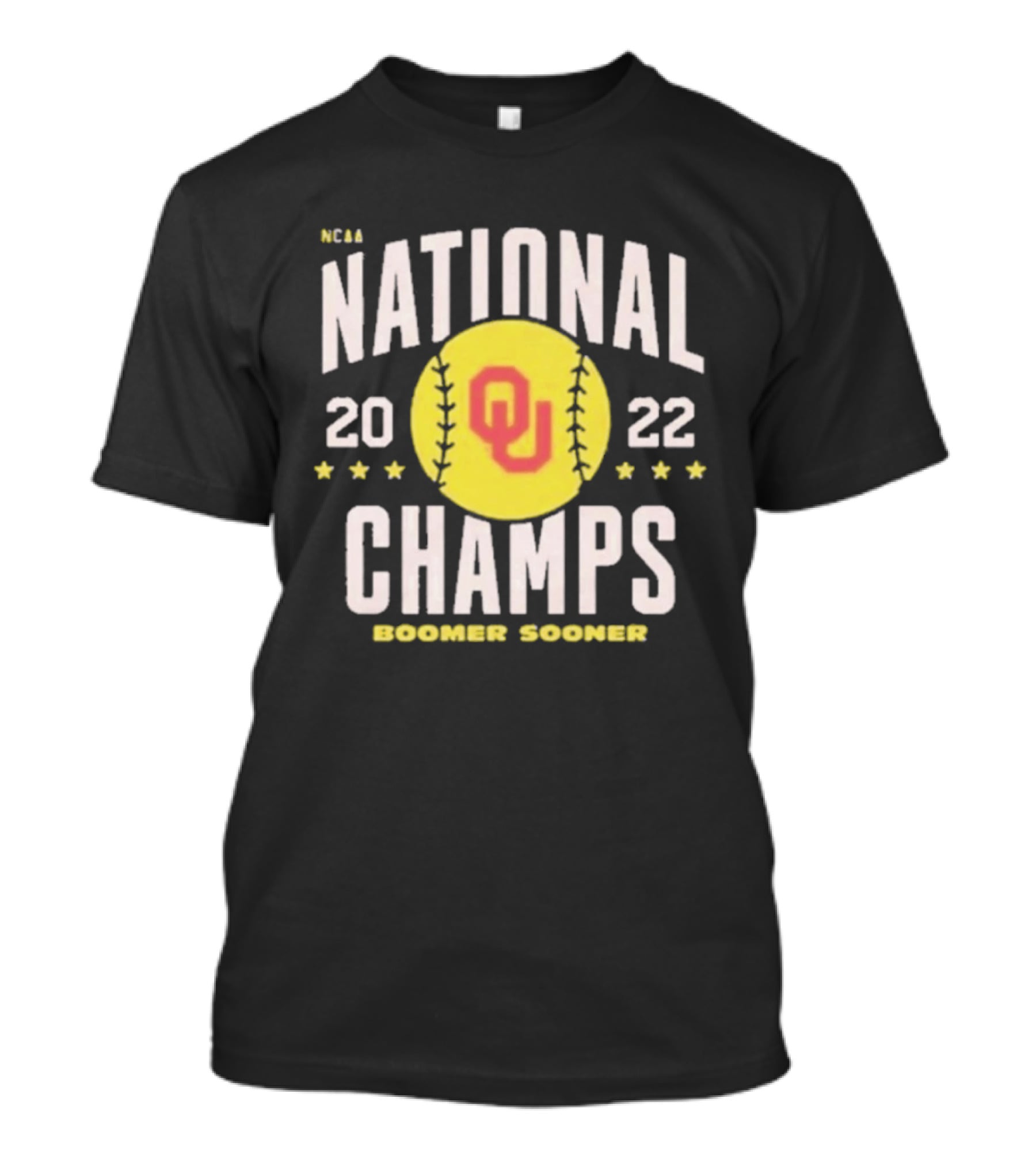 2022 Oklahoma National Champs Boomer Sooner OU Softball T-Shirt
