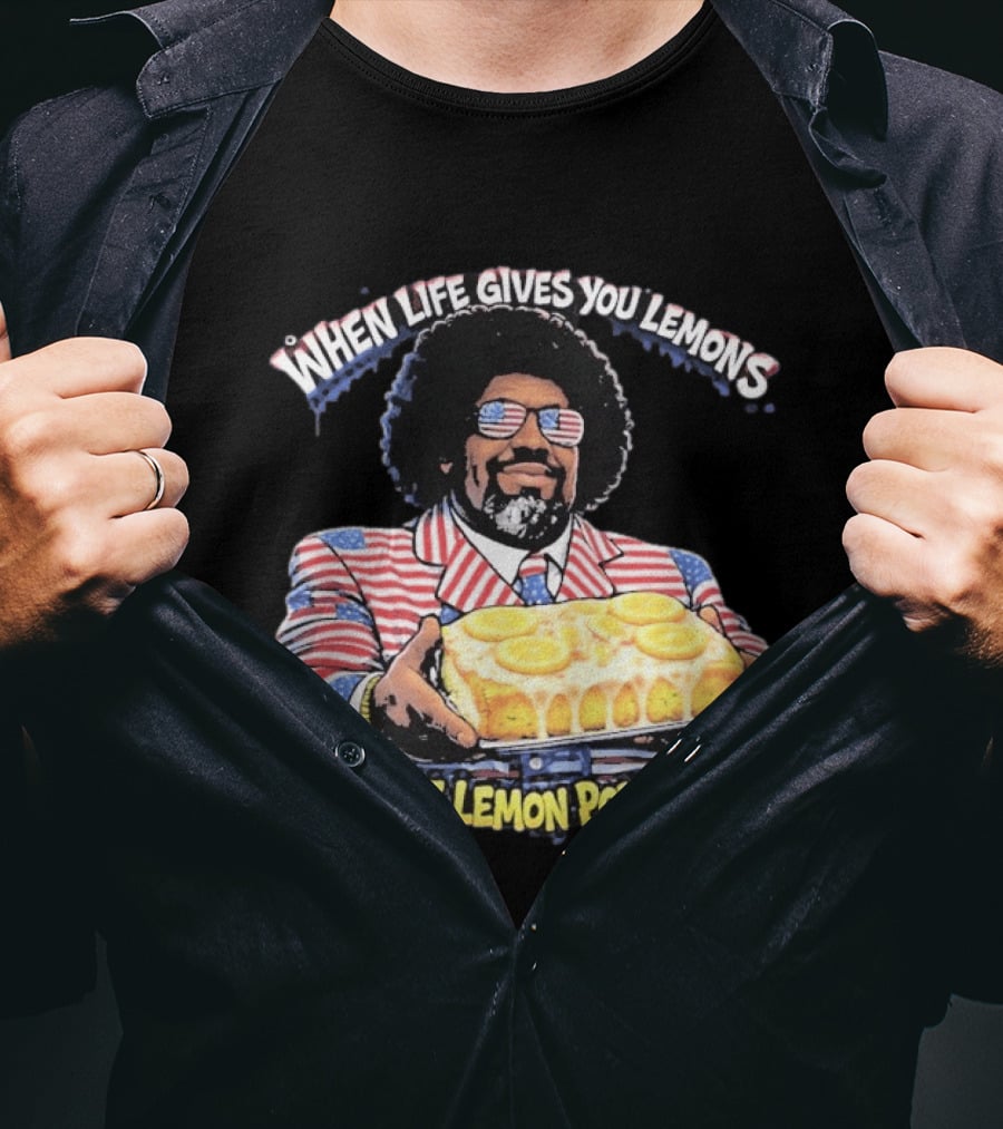 When Life Gives You Lemons You Make Lemon Pound Cake Afroman Case Closed T-Shirt
