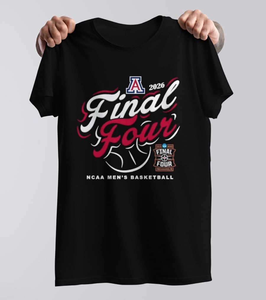 Arizona Wildcats 2026 NCAA Men's Basketball Final Four March Madness T-Shirt
