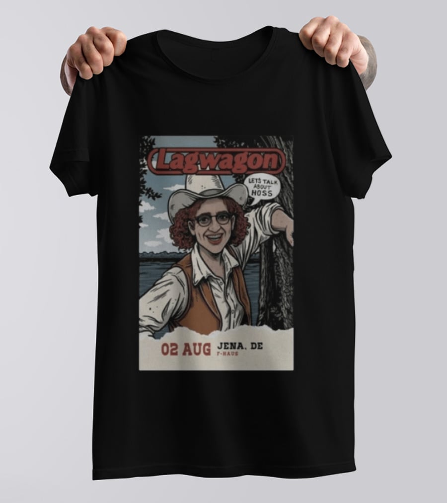Lagwagon Let's Talk About Hoss 02 Aug Jena DE F Haus T-Shirt