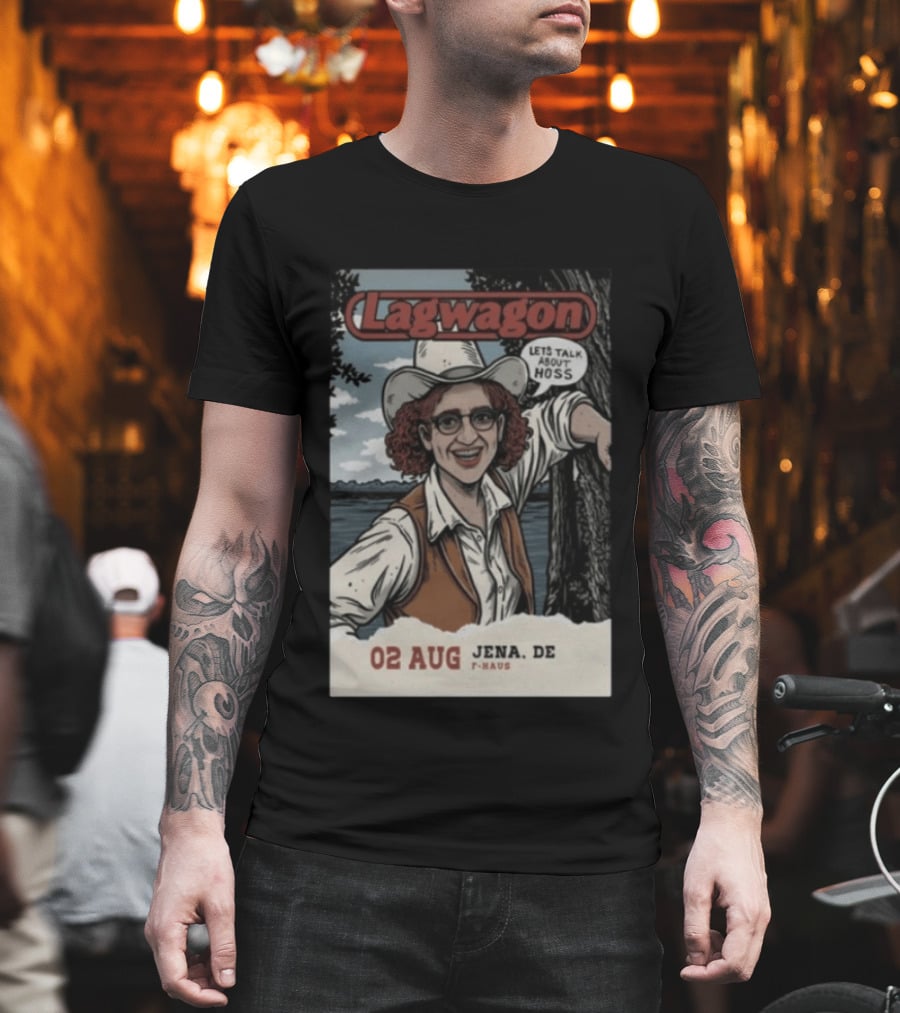 Lagwagon Let's Talk About Hoss 02 Aug Jena DE F Haus T-Shirt