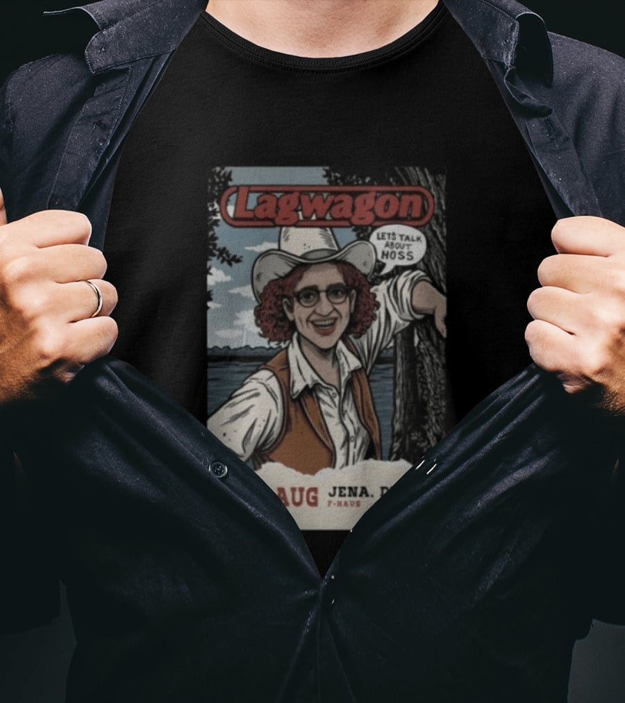 Lagwagon Let's Talk About Hoss 02 Aug Jena DE F Haus T-Shirt