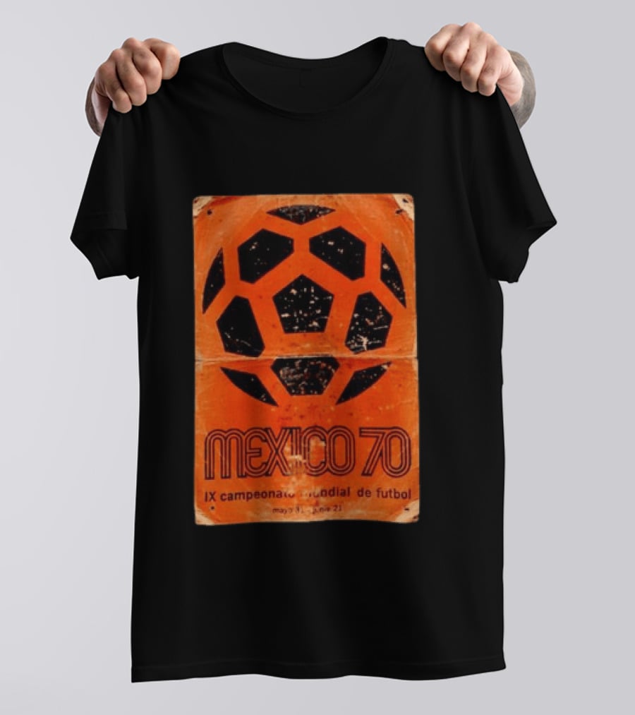 Mexico 70 IX Campeonato Mundial De Futbol T-Shirt