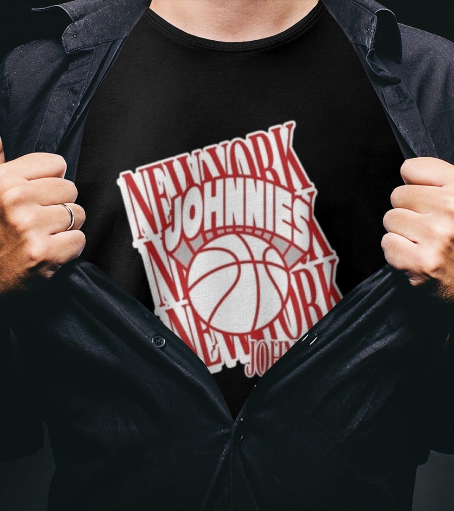 New York Johnnies Basketball Team T-Shirt