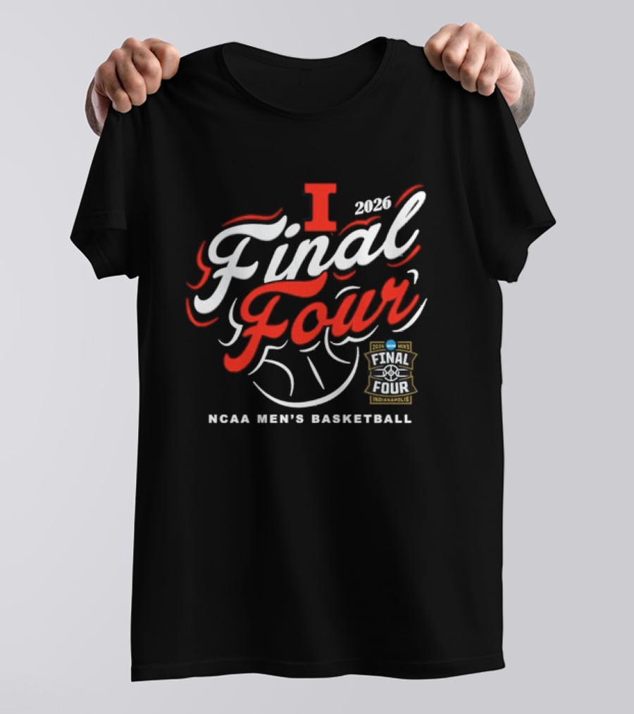 Illinois Final Four Bound 2026 NCAA Men's Basketball March Madness Tournament T-Shirt
