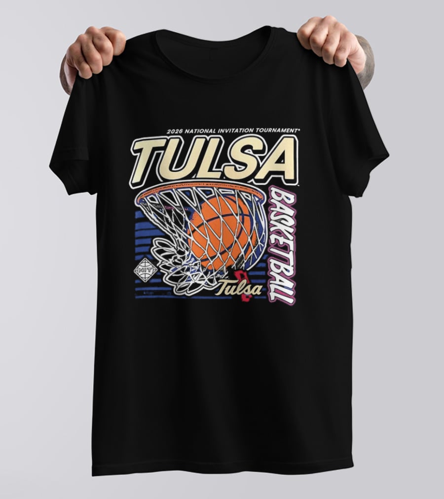 Tulsa Golden Hurricane NCAA Basketball 2026 National Invitation Tournament NIT Championship T-Shirt