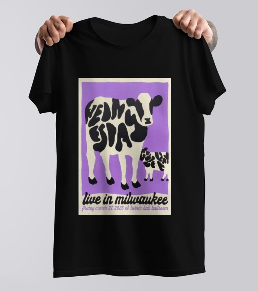 Wednesday Milwaukee Live March 27 2026 Turner Hall Ballroom T-Shirt