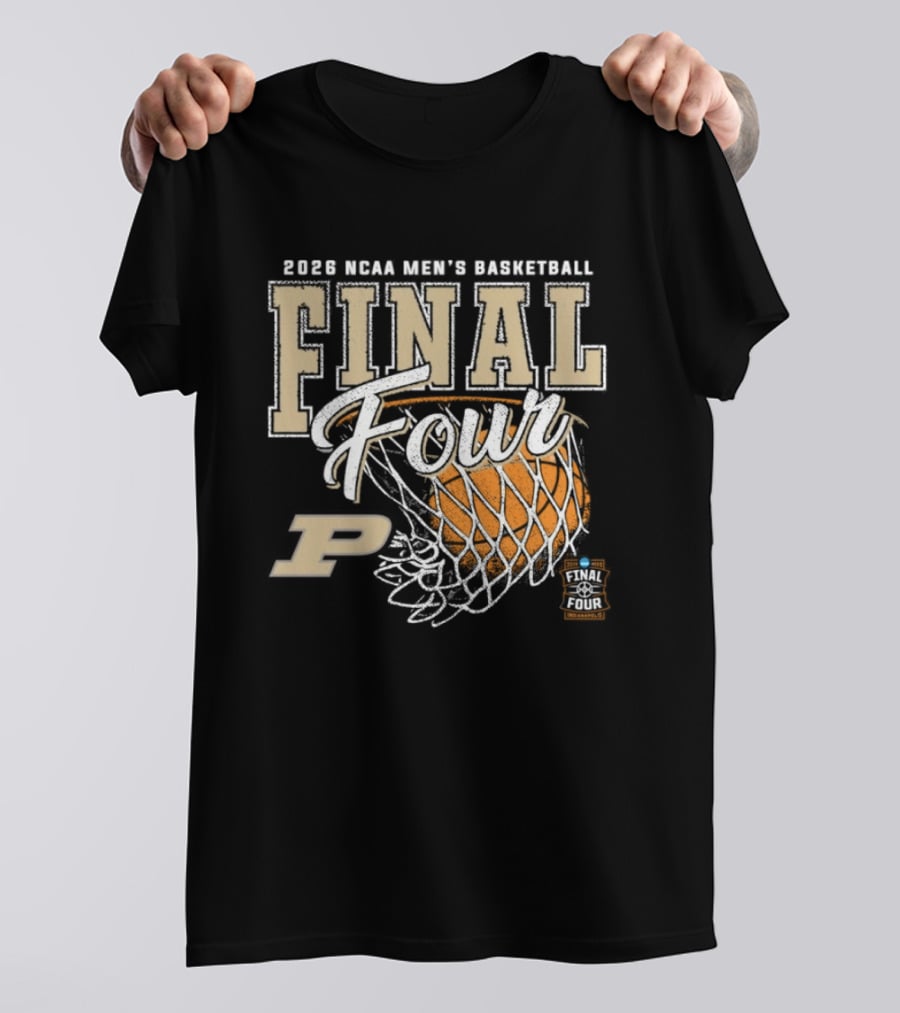 Purdue Boilermakers 2026 NCAA Men's Basketball Final Four Bound T-Shirt