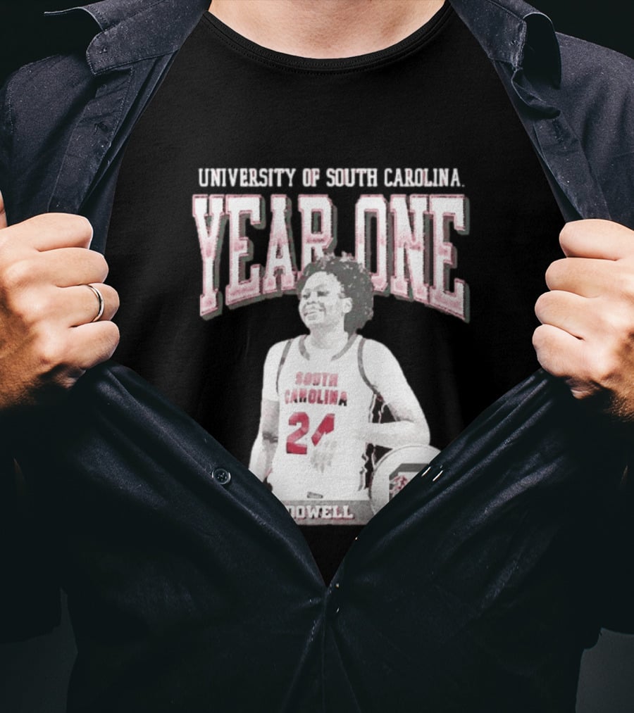 University Of South Carolina Year One Ayla McDowell South Carolina Gamecocks T-Shirt