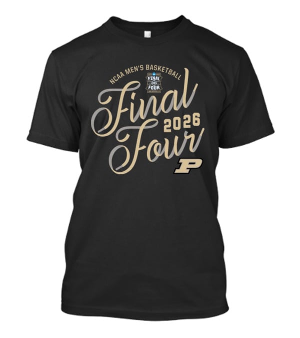 Purdue Boilermakers Final Four 2026 NCAA Men's Basketball T-Shirt