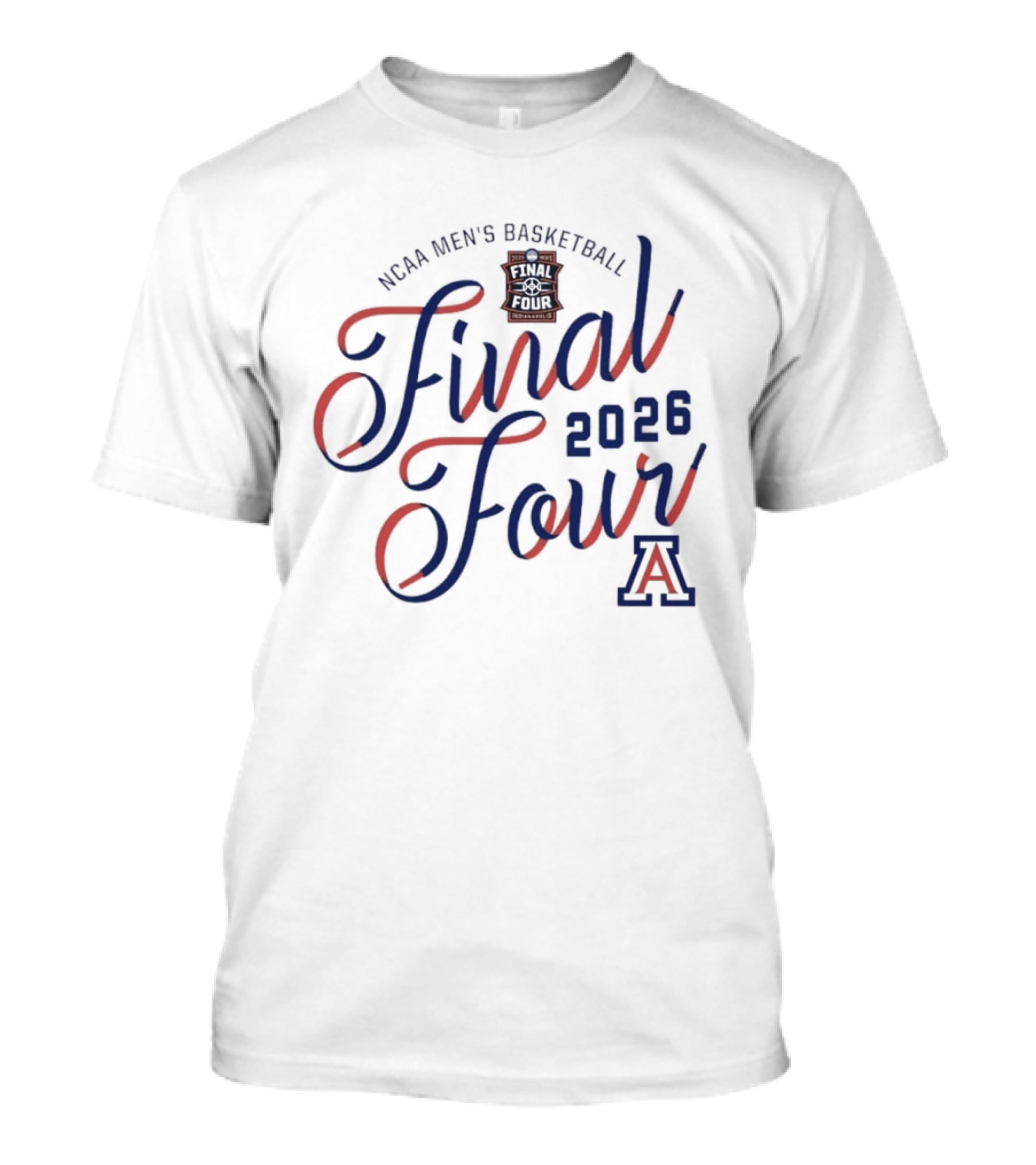 Arizona Wildcats NCAA Men's Basketball Final Four 2026 A T-Shirt