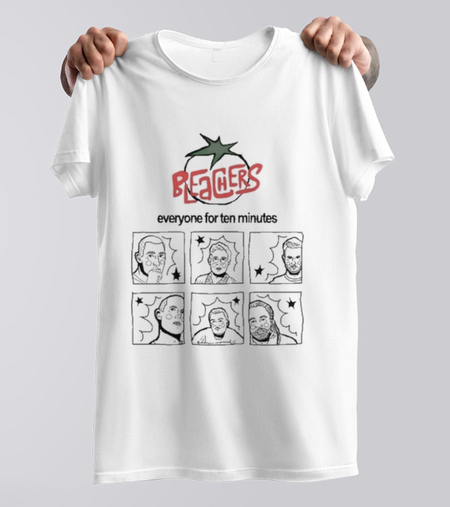 Bleachers Everyone For Ten Minutes Tomato Comic Strip T-Shirt