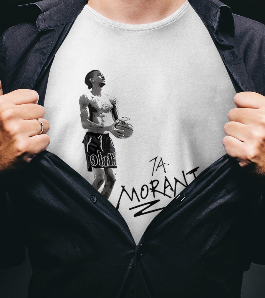 Ja Morant Memphis Grizzlies Basketball T-Shirt