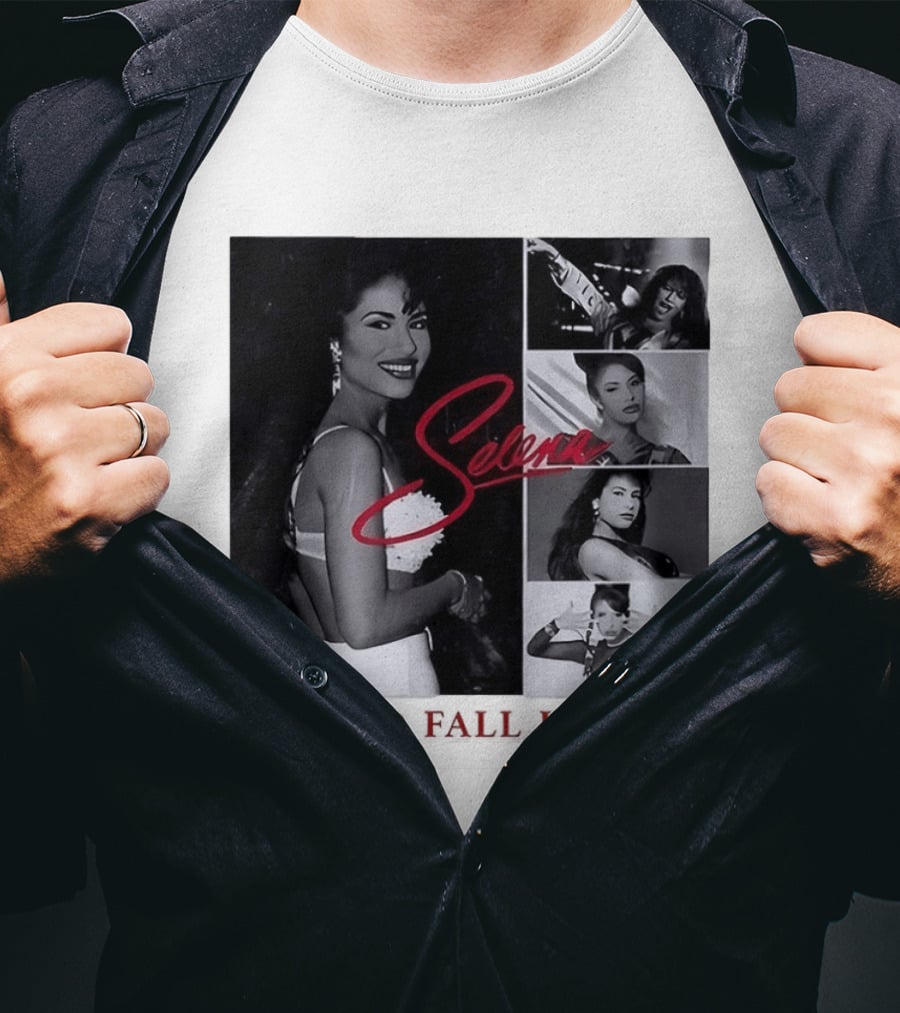 Selena Quintanilla I Could Fall In Love Photomontage T-Shirt