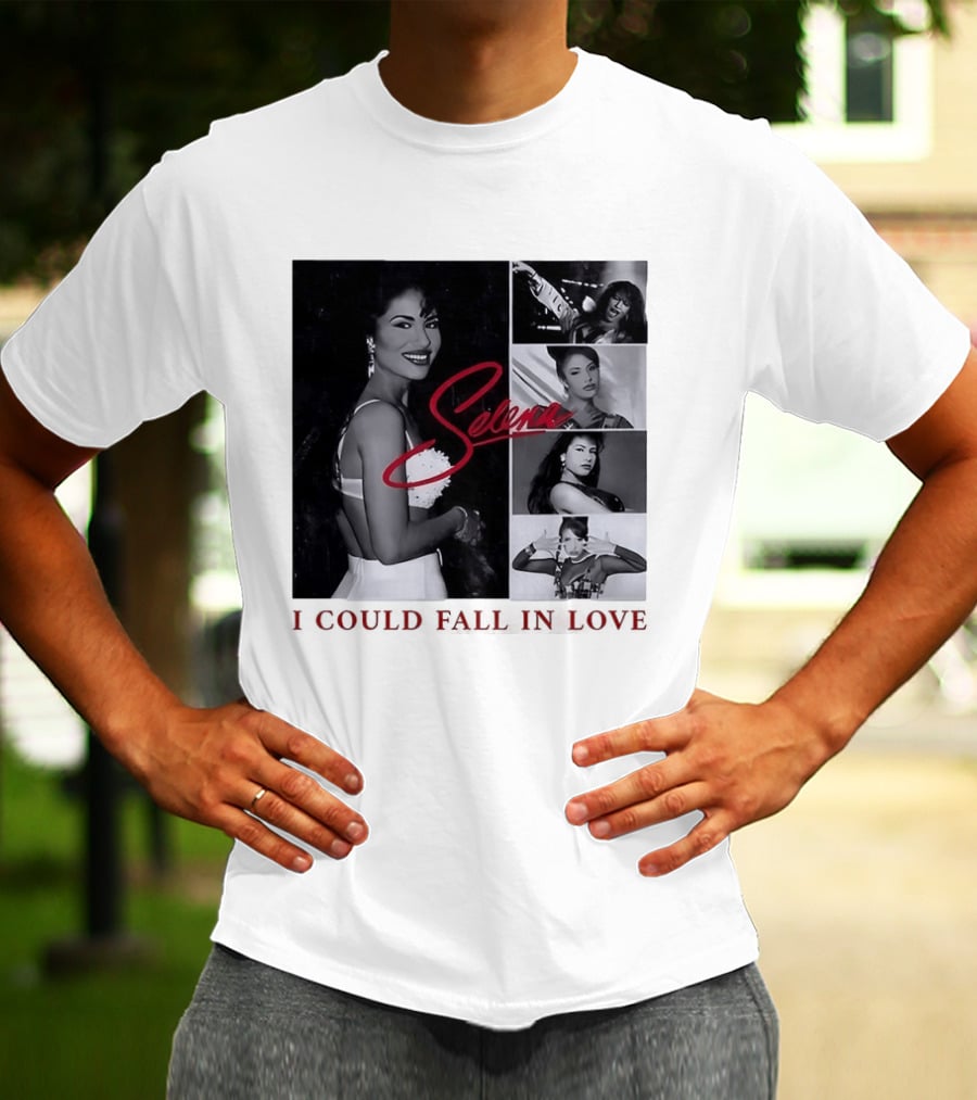 Selena Quintanilla I Could Fall In Love Photomontage T-Shirt