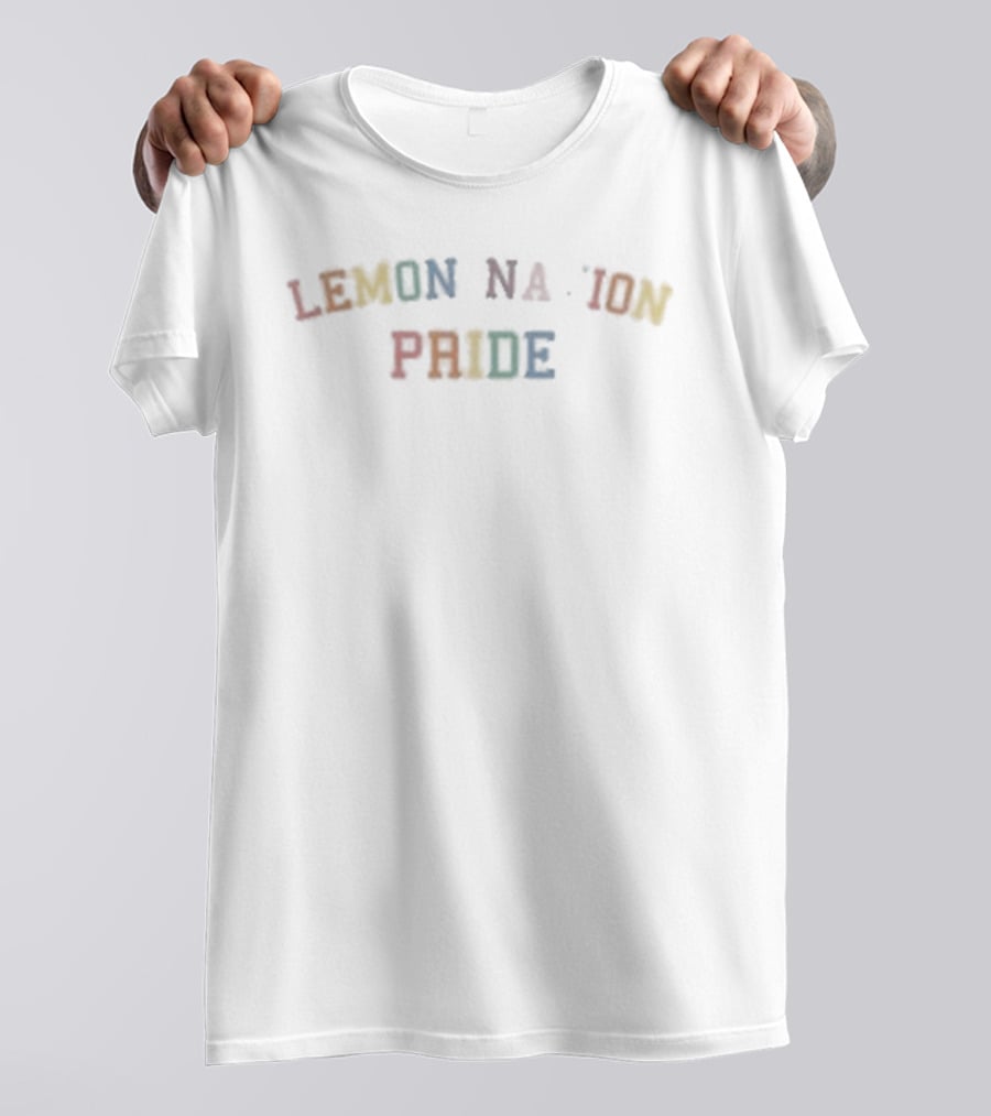 Lemon Nation Pride Rainbow Pastel T-Shirt