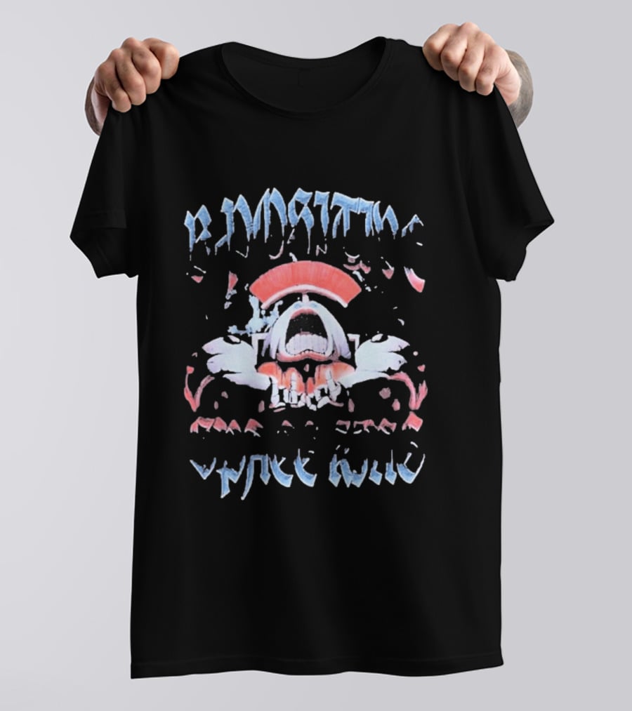 B Positive Space King Abstract Artful Expression T-Shirt