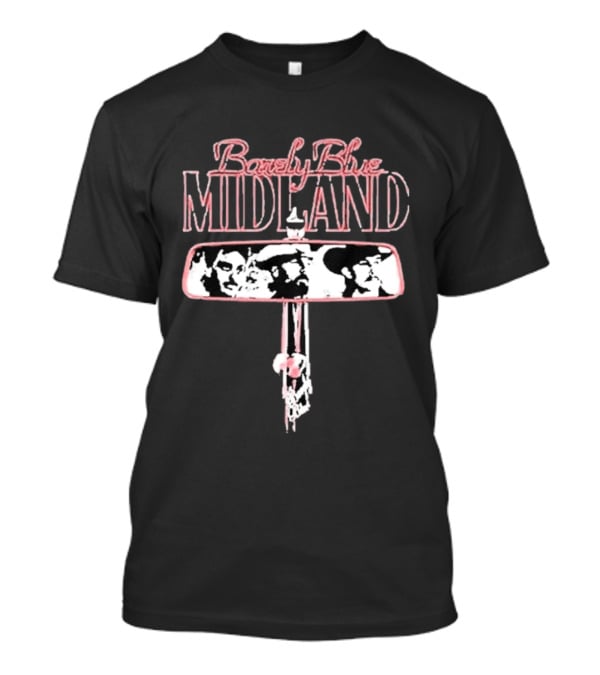 Barely Blue Midland Rearview Mirror Cowboy T-Shirt