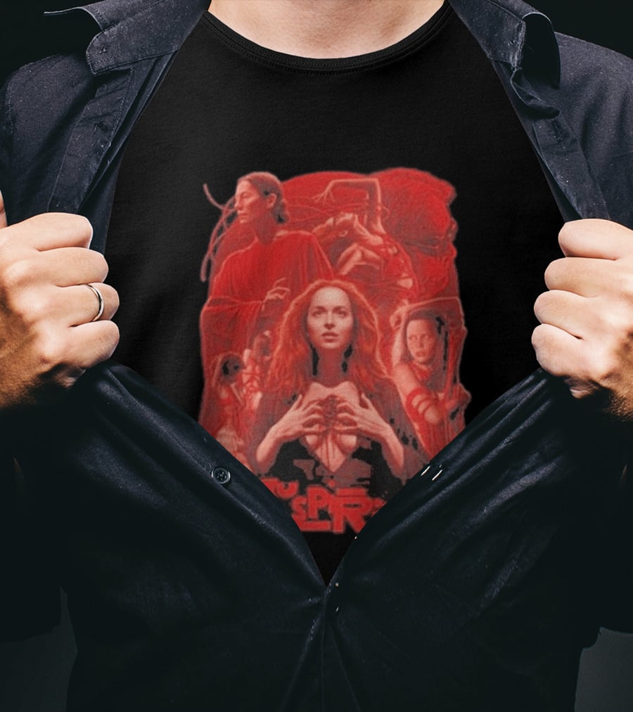 Suspiria 2018 Horror Movie Red Aesthetic Cast Collage T-Shirt