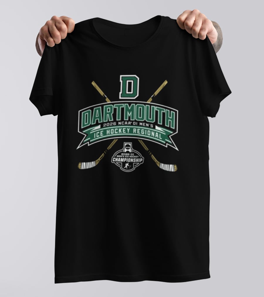 Dartmouth Big Green NCAA DI Men's Ice Hockey Regional 2026 T-Shirt