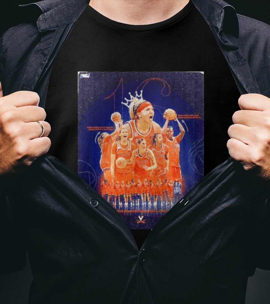 Virginia Cavaliers 2023 Women's Basketball Sweet 16 March Madness Triumph T-Shirt