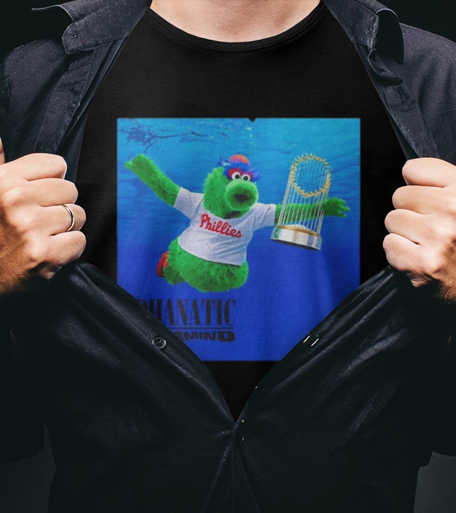 Phanatic Nevermind Phillies World Series Trophy T-Shirt