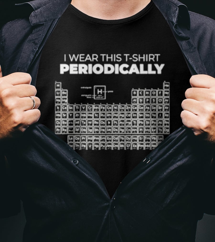 I Wear This Periodically Project Hail Mary Periodic Table T-Shirt