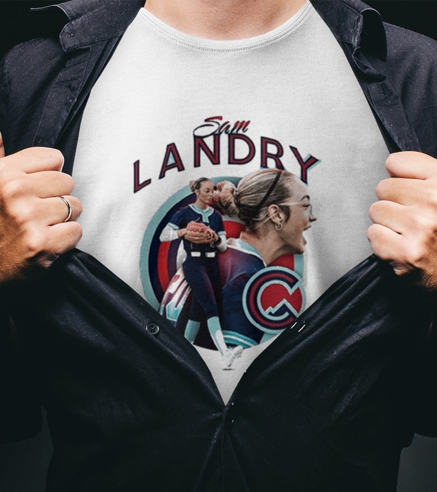Sam Landry Cascade Baseball T-Shirt