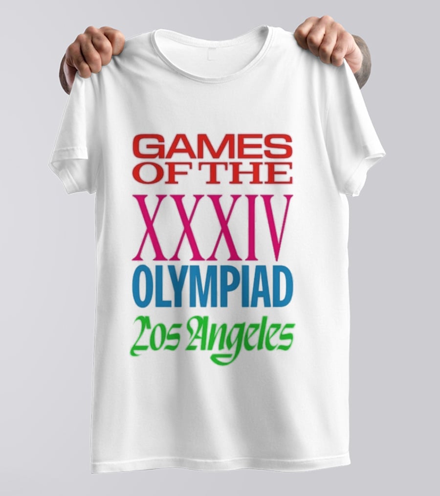 Games Of The XXXIV Olympiad Los Angeles 2028 T-Shirt