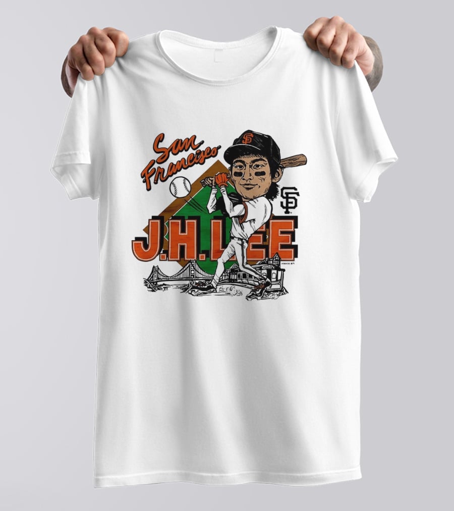 San Francisco Giants J.H. Lee Caricature T-Shirt