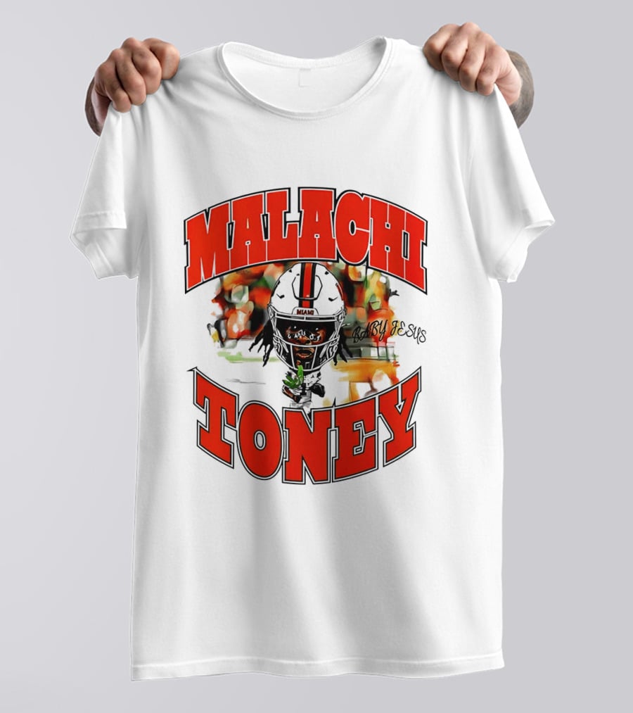 Malachi Toney Baby Jesus Miami Hurricanes T-Shirt