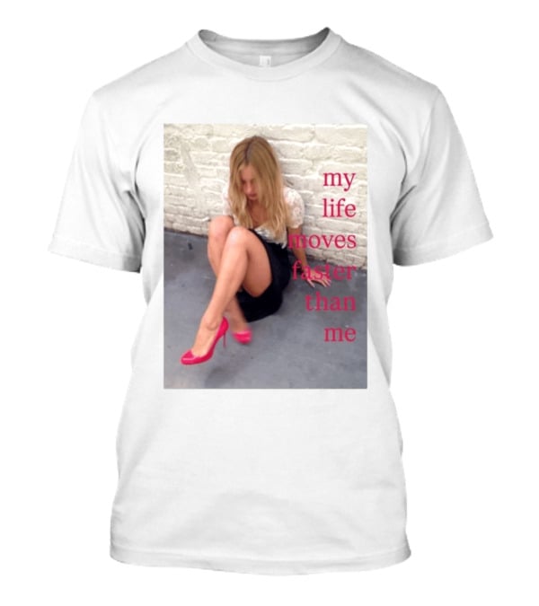 My Life Moves Faster Than Me Fashion Red Heels T-Shirt
