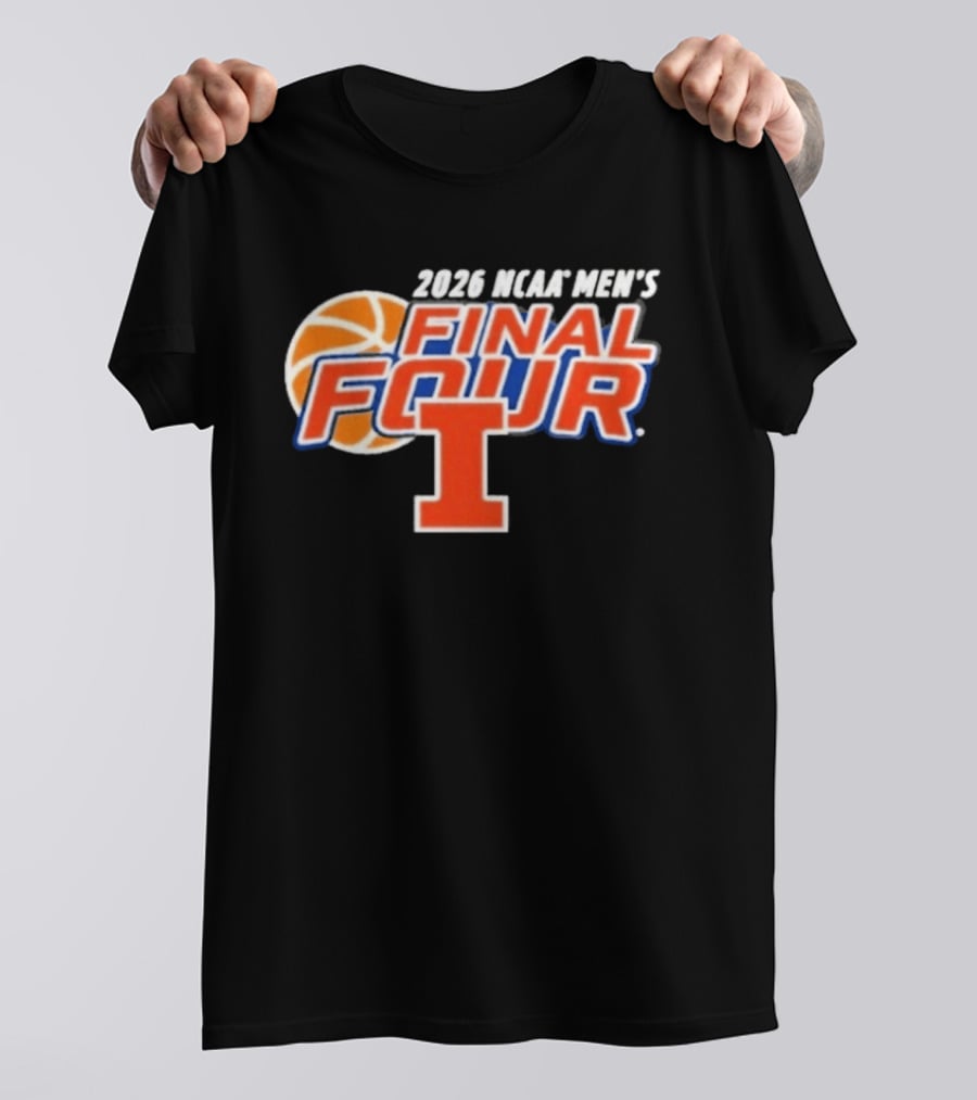2026 NCAA Men's Final Four Illinois Fighting Illini T-Shirt