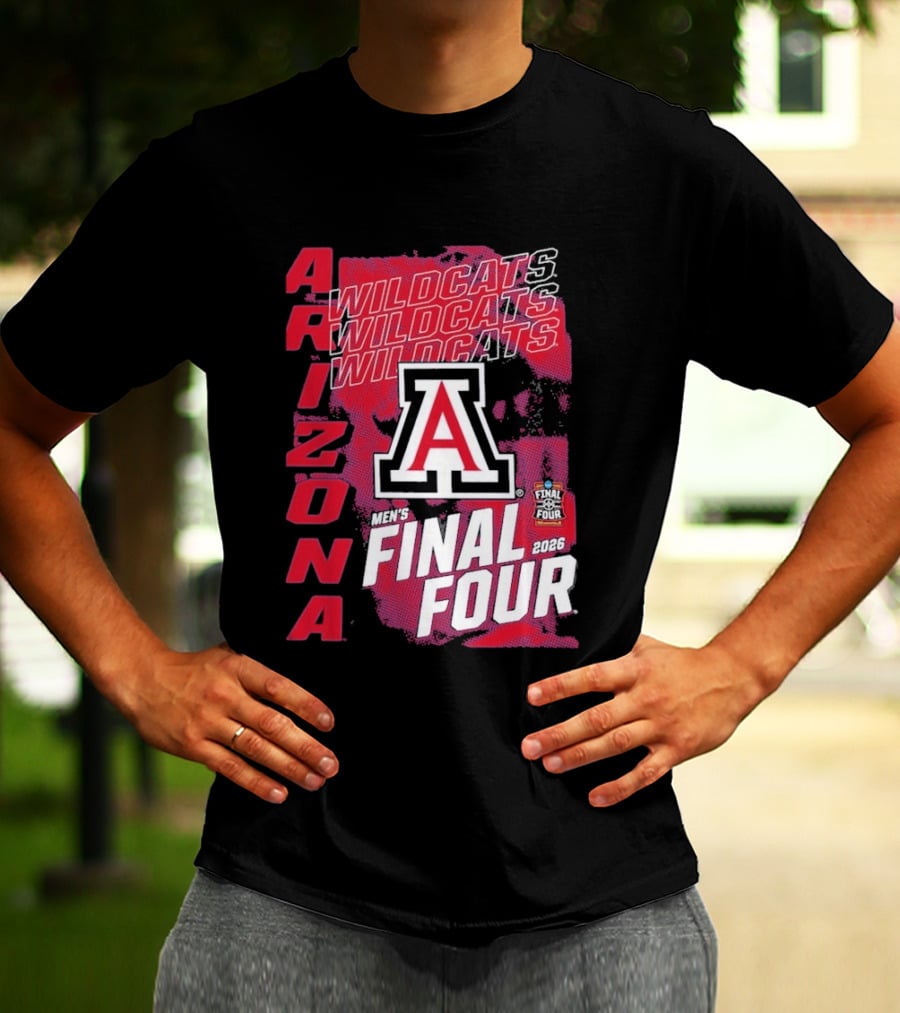 Arizona Wildcats NCAA Final Four 2026 March Madness Tournament T-Shirt