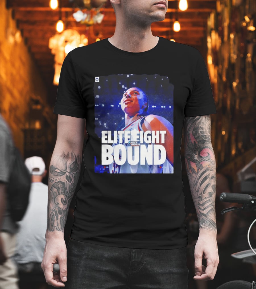 UConn Huskies Azzi Fudd March Madness Elite Eight Bound T-Shirt