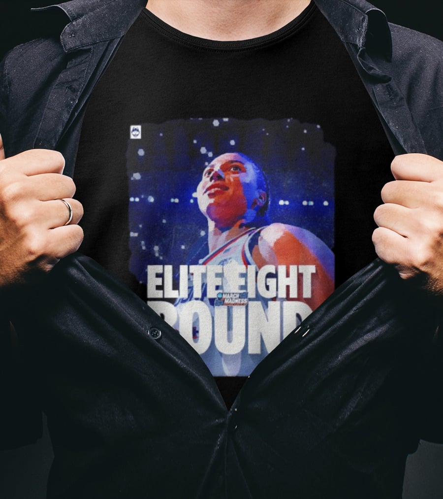UConn Huskies Azzi Fudd March Madness Elite Eight Bound T-Shirt