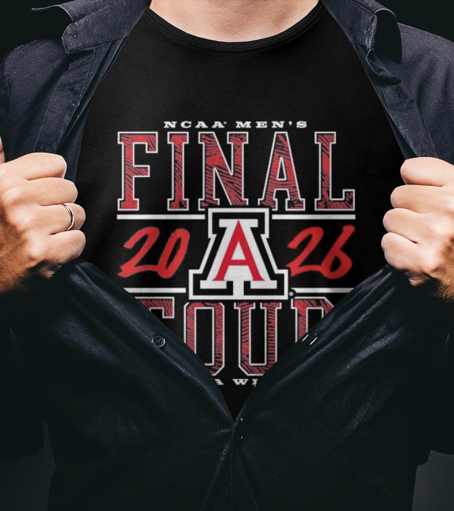 NCAA Men's Final Four 2026 Arizona Wildcats T-Shirt